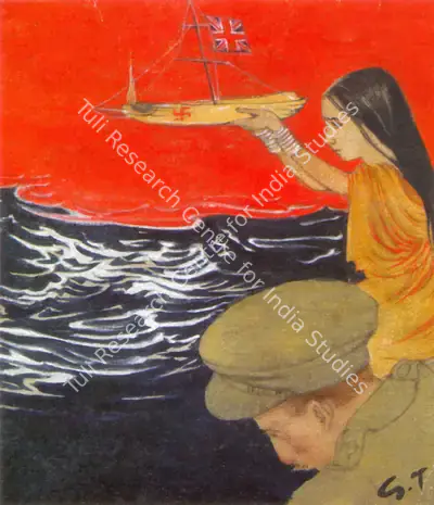 Gaganendranath Tagore (Artist), Political Seascape, 1920, Painting