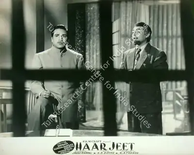 Jaggi Rampal (Director), Haar Jeet, 1954, Lobby Card