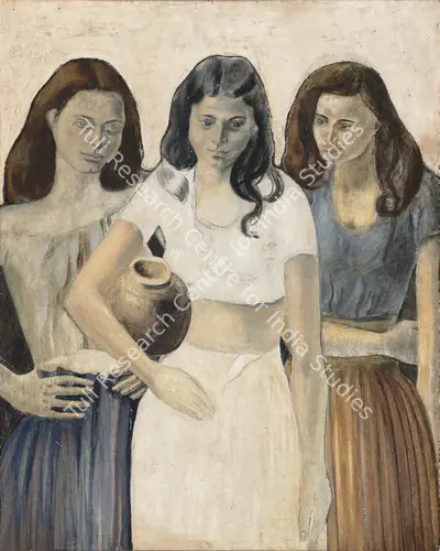 Ivan Peries (Artist), The Beloved, 1949, Painting