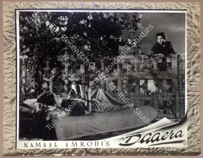 M.W Mukadam (Cinematographer), Daaera, 1953, Lobby Card