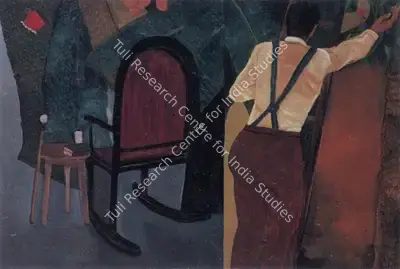 Shamshad Husain (Artist), Untitled, 1996, Painting