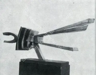 A.M. Davierwalla (Artist), Thrust, 1974, Sculpture
