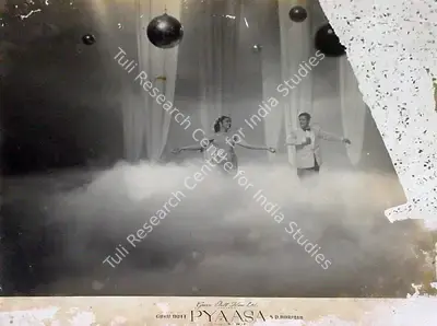 V.K. Murthy (Cinematographer), Pyaasa, 1957, Lobby Card