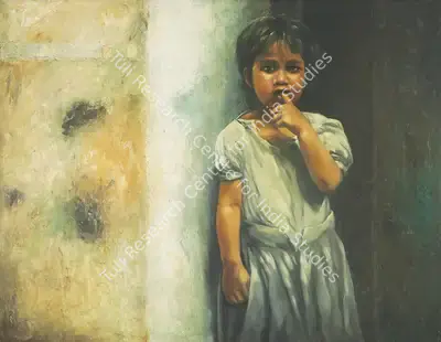 Chandra Bhattacharjee (Artist), Untitled, 1995, Painting