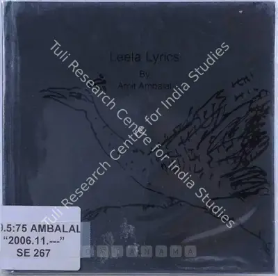 Amit Ambalal (Artist), Leela Lyrics, 2006, Solo Exhibition Catalogue