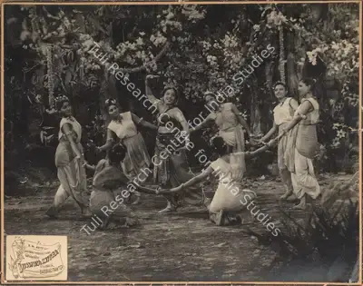Basvant Rao Pawar (Producer), Vishwamitra, 1952, Photographic Still Mounted on Lobby Card