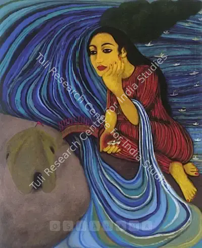 Gogi Saroj Pal (Artist), Untitled, 1992, Painting
