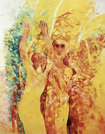 Sakti Burman (Artist), Untitled, 1965, Painting