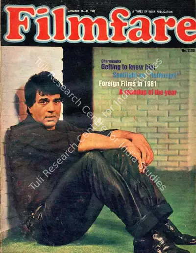 Bikram Singh (Editor), Filmfare, 1982, Magazine