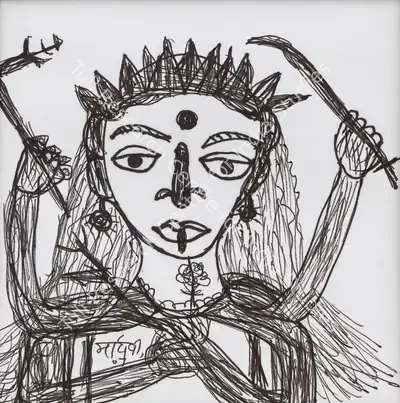 Madhavi&nbsp;Parekh (Artist), Untitled, 2007, Drawing