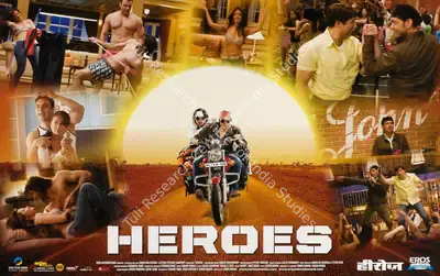Vikas Kapoor (Producer), Heroes, 2008, Lobby Card