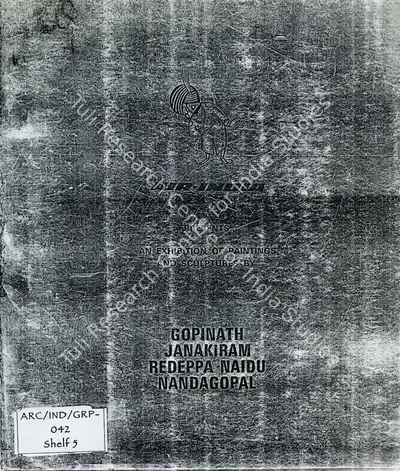 Air India (Organiser), An Exhibition of Paintings and Sculptures by Gopinath, Janakiram, Redeppa Naidu, Nandagopal, Group Exhibition Catalogue