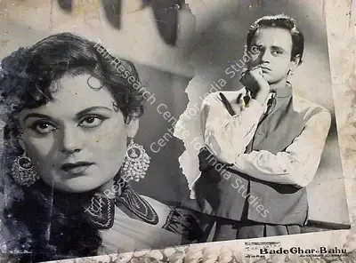 J.S. Puri (Producer), Bade Ghar Ki Bahu, 1960, Lobby Card