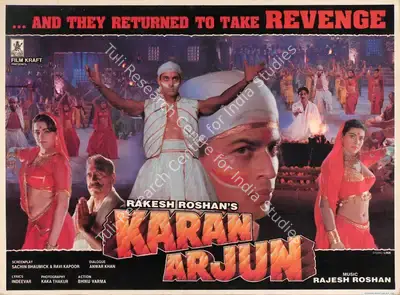 Rakesh Roshan (Producer), Karan Arjun, 1995, Lobby Card