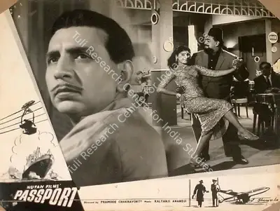 Pramod Chakravorty (Producer), Passport, 1961, Lobby Card