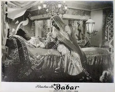 Vasant Beltangdi (Cinematographer), Babar, 1960, Lobby Card