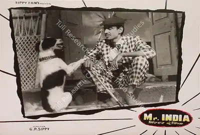 Roque M. Layton (Cinematographer), Mr India, 1961, Lobby Card