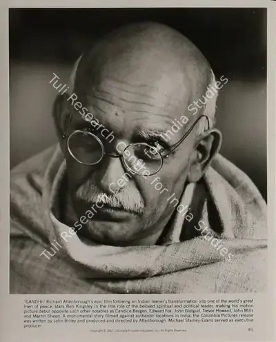 Ronnie Taylor (Cinematographer), Gandhi, 1982, Lobby Card