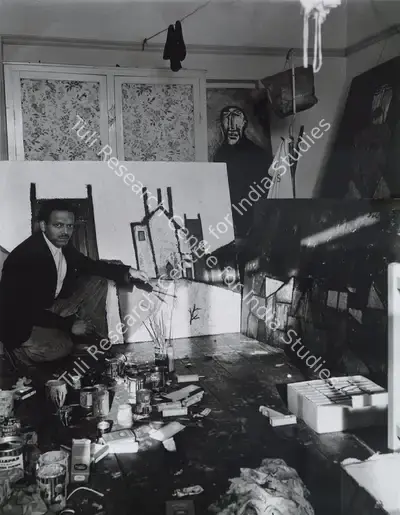 Ida Kar (Artist), Francis Newton Souza, 1957, Print