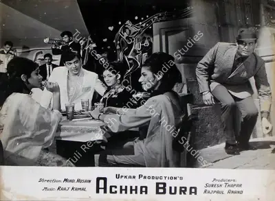 Rajpaul Anand (Producer), Achha Bura, 1972, Lobby Card