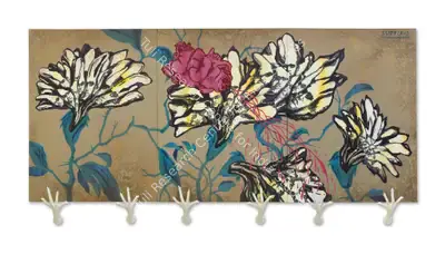 Kallat, Jitish (Artist). Suffix (Herbaceous Perennial)- 1, 2006 | Painting, Ch.Lon/11.06.12, 2012 · Christie's