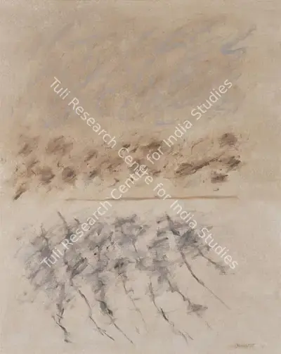 Rajendra Dhawan (Artist), Untitled, 1975, Painting