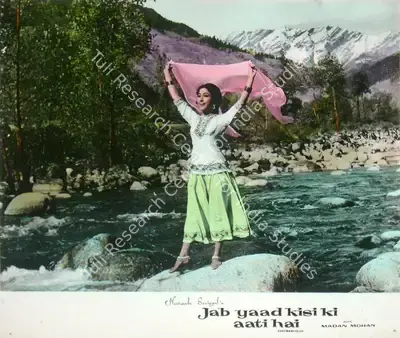 Naresh Saigal (Producer), Jab Yaad Kisi Ki Aati Hai, 1967, Lobby Card