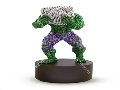 Valay Shende (Artist), Hulk, 2018, Sculpture