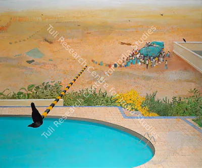 Jagannath Panda (Artist), Water, 2005, Painting