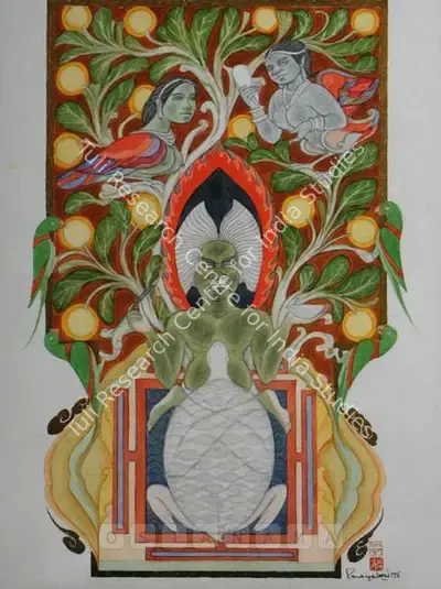 A. Ramachandran (Artist), Untitled, 1995, Painting