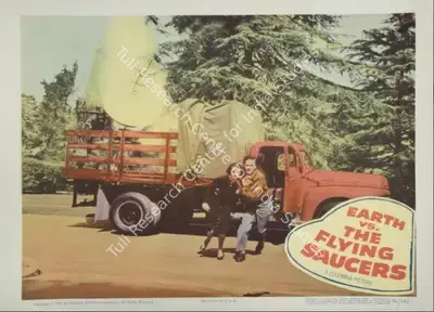 Fred Jackman Jr. (Cinematographer), Earth vs. the Flying Saucers, 1956, Lobby Card