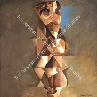 Jamil Naqsh (Artist), Let Their be Light, 2008, Painting