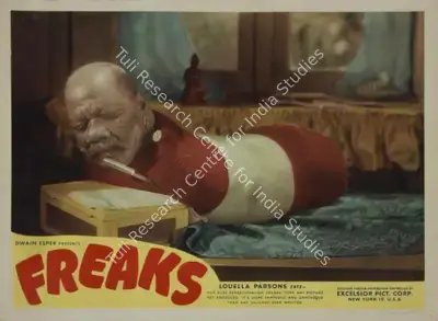 Merritt B. Gerstad (Cinematographer), Freaks, 1932, Lobby Card