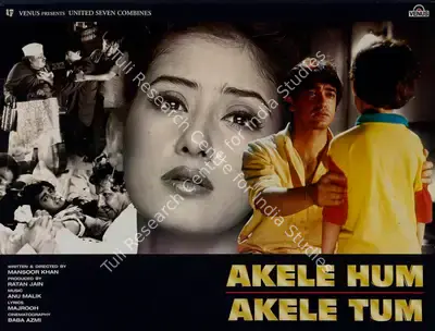 Ratan Jain (Producer), Akele Hum Akele Tum, 1995, Lobby Card