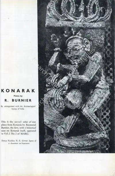 Raymond Burnier (Photographer), Konarak, 1948, Essay