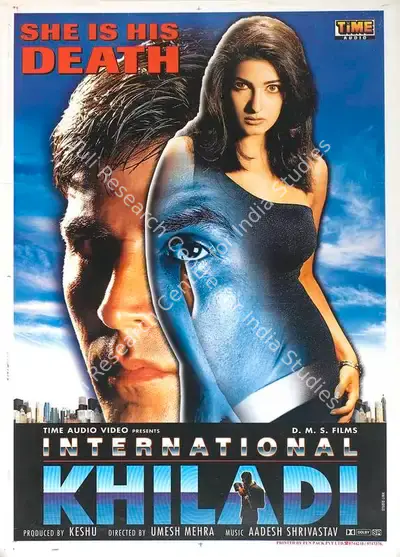 Keshu Ramsay (Producer), International Khiladi, 1999, Full Sheet Poster