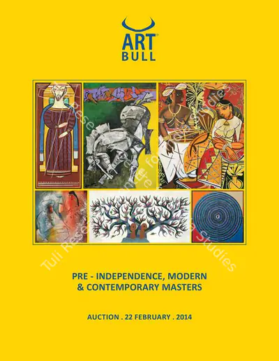 Art Bull (Auction House). Pre-independence Modern & Contemporary Masters. 22 February 2014, New Delhi | Auction Catalogue | EconomicsArt | 00862167
