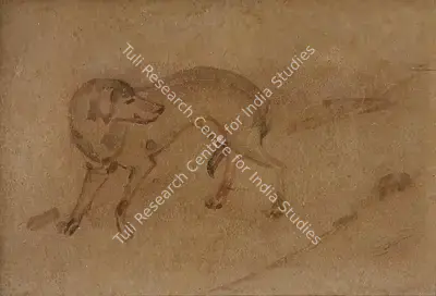 Abanindranath Tagore (Artist), Untitled (Dog), Painting