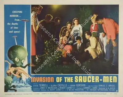 Frederick E. West (Cinematographer), Invasion of the Saucer-Men, 1957, Lobby Card