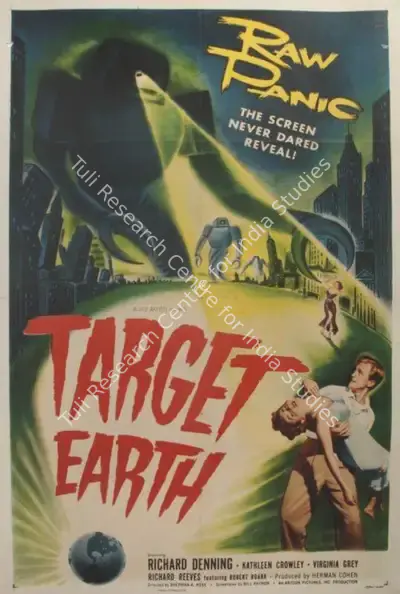 Herman Cohen (Producer), Target Earth, 1954, Poster