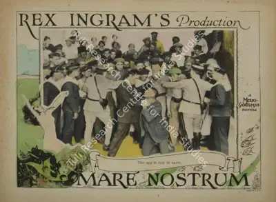 Rex Ingram (Producer), Mare Nostrum, 1926, Lobby card