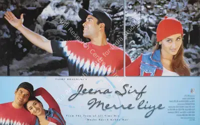 Vashu Bhagnani (Producer), Jeena Sirf Merre Liye, 2002, Lobby Card