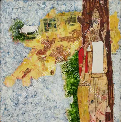 Dave, Shanti (Artist). Untitled, circa 1965-70 | Painting, So.NeY/26.03.26, 2026 · Sotheby's