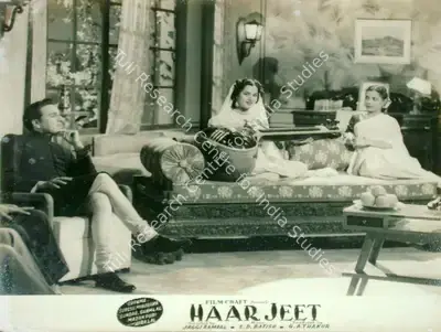 Jaggi Rampal (Director), Haar Jeet, 1954, Lobby Card