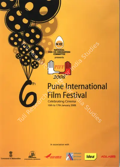 Suresh Kalmadi (Chairman), Pune International Film Festival, 2008, International Film Festival Catalogue