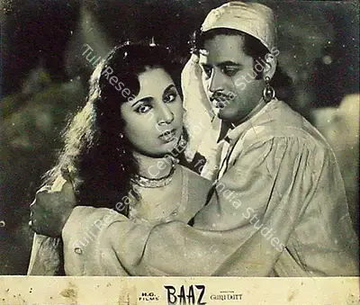 V.K. Murthy (Cinematographer), Baaz, 1953, Lobby Card