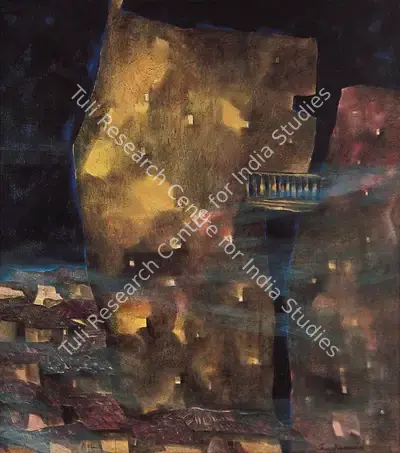 Shuvaprassana (Artist), Abode I, 1996, Painting
