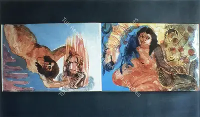 Nalini Malani (Artist), Dreaming and Defilings, 1991, Painting