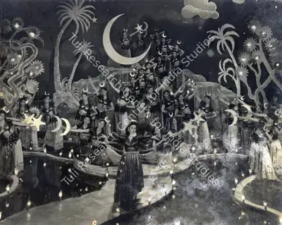 Gulistan (Producer), Rangeeli, 1952, Photographic Still
