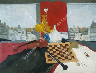 Sakti Burman (Artist), Untitled, 1960, Painting